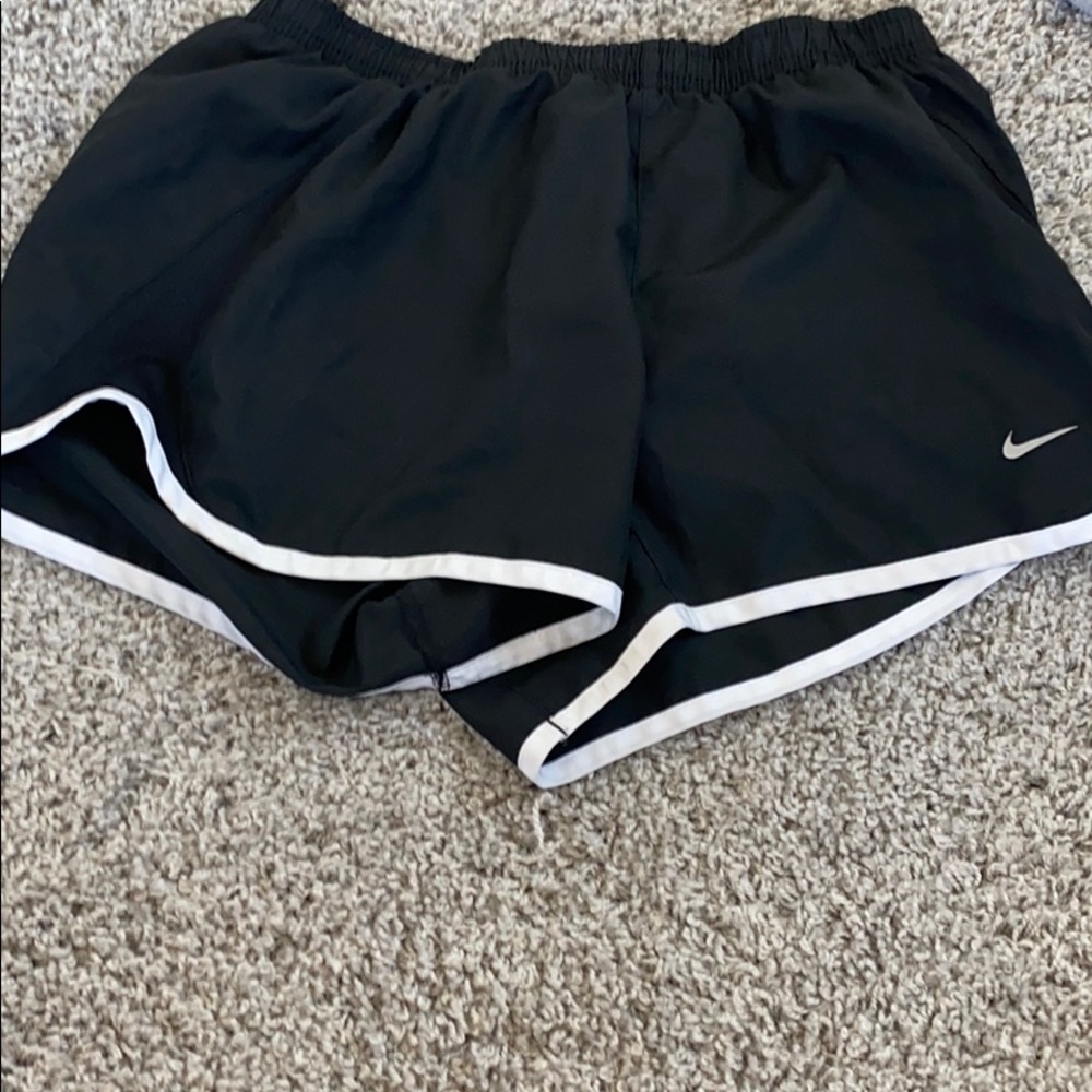 Nike Black Compression Running Shorts